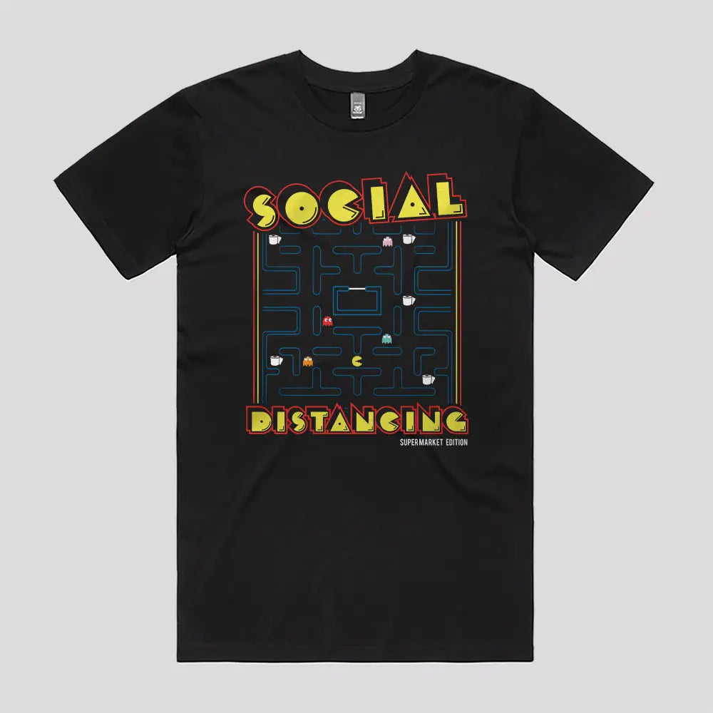 Social Distancing Supermarket T-Shirt - Limitee Apparel