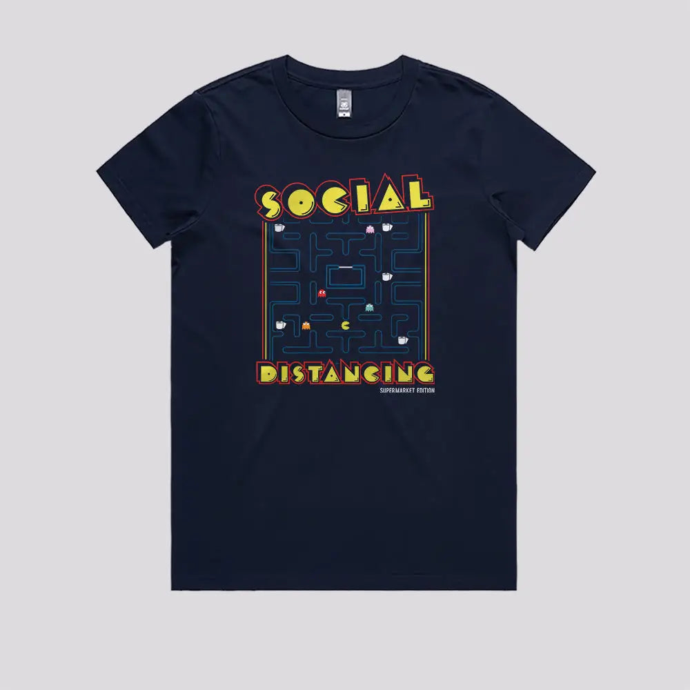 Social Distancing Supermarket T-Shirt - Limitee Apparel