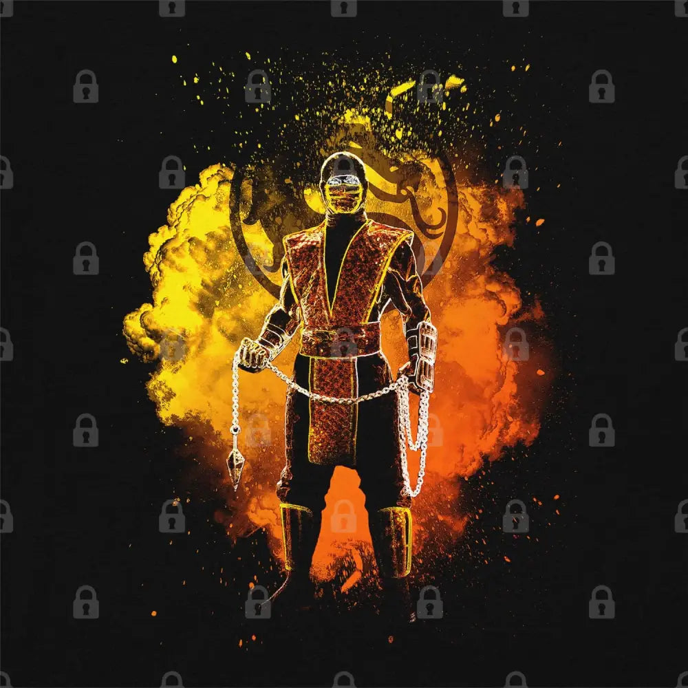 Soul of The Fire Ninja T-Shirt | Pop Culture T-Shirts