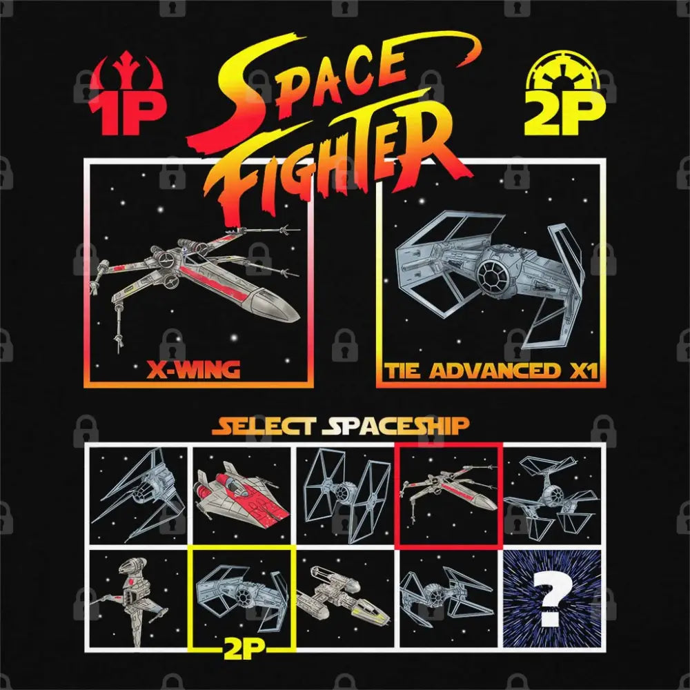 Space Fighter T-Shirt | Pop Culture T-Shirts