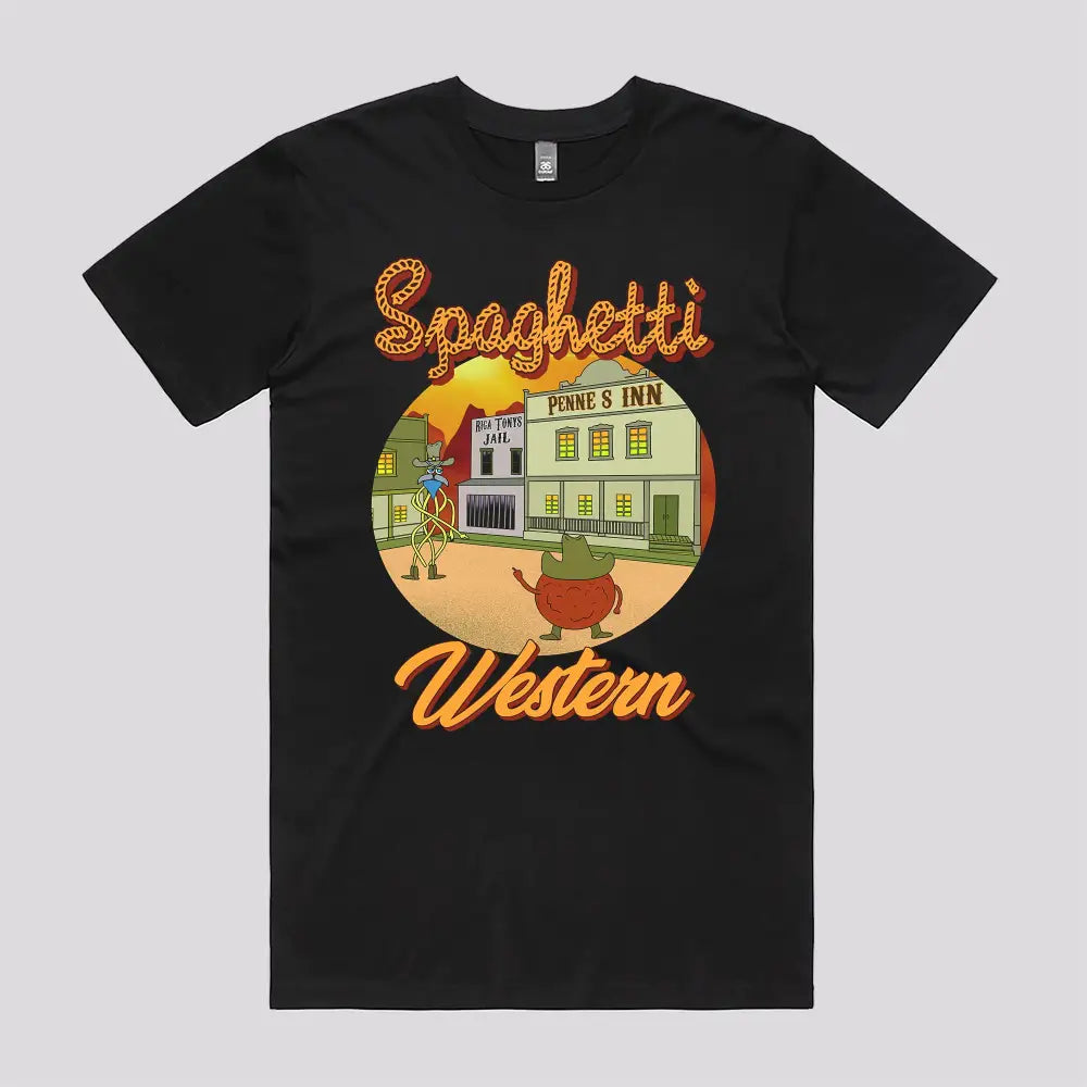 Spaghetti Western T-Shirt - Limitee Apparel