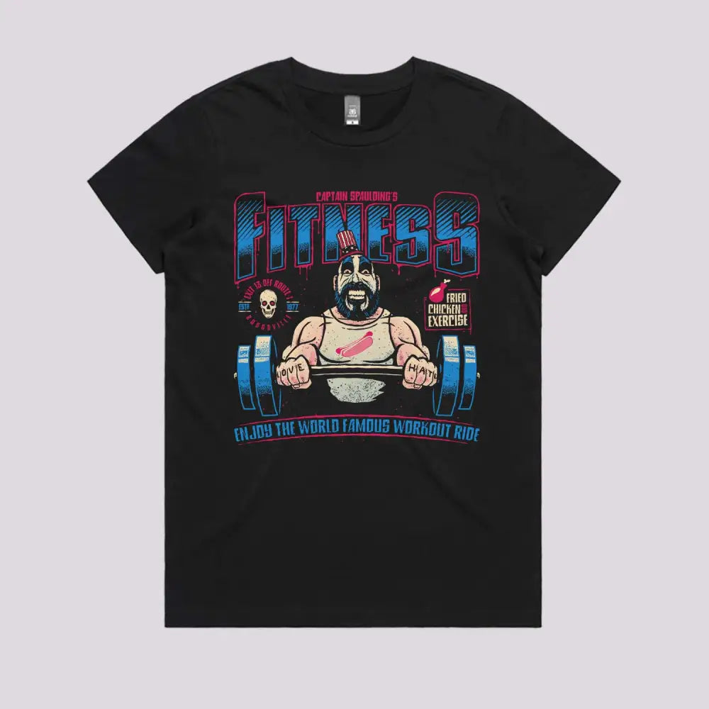 Spaulding&#39;s Fitness Horror T-Shirt | Horror Clothing