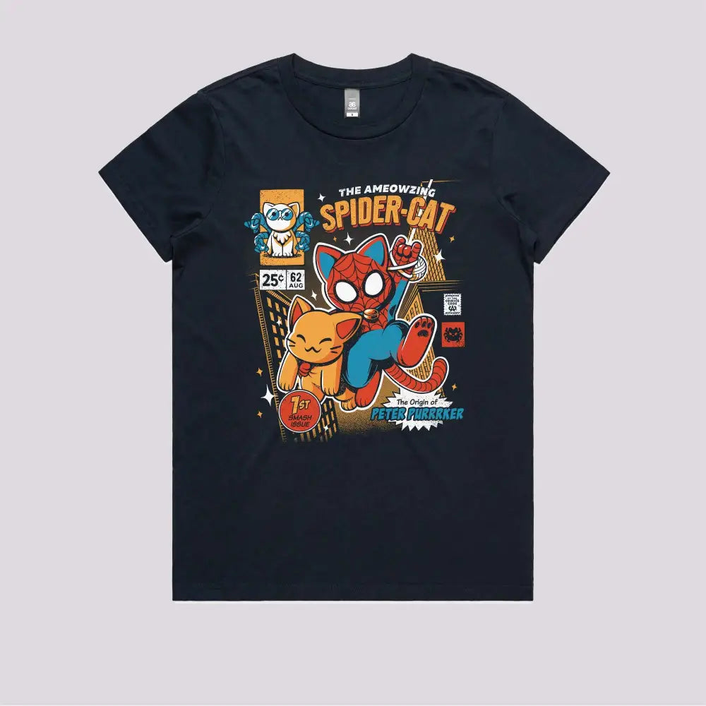 Spider Cat T-Shirt | Pop Culture T-Shirts