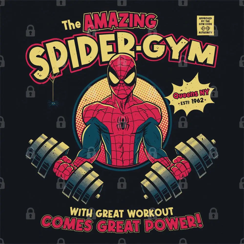 Spider Gym T-Shirt | Pop Culture T-Shirts
