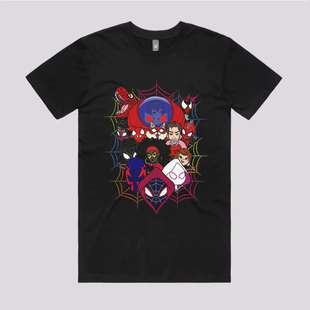 Spider-Verse Explosion T-Shirt | Pop Culture T-Shirts