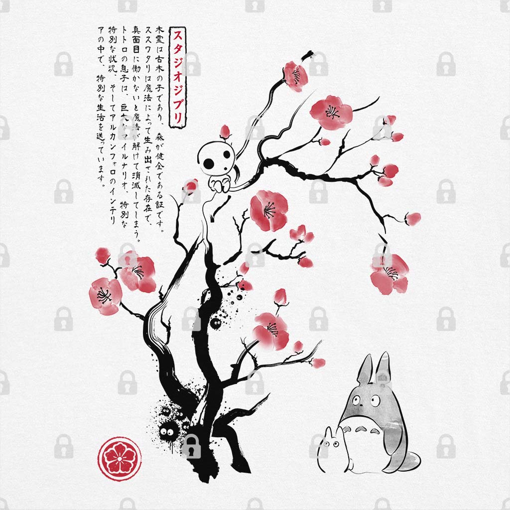 Spirits Sumi-e T-Shirt