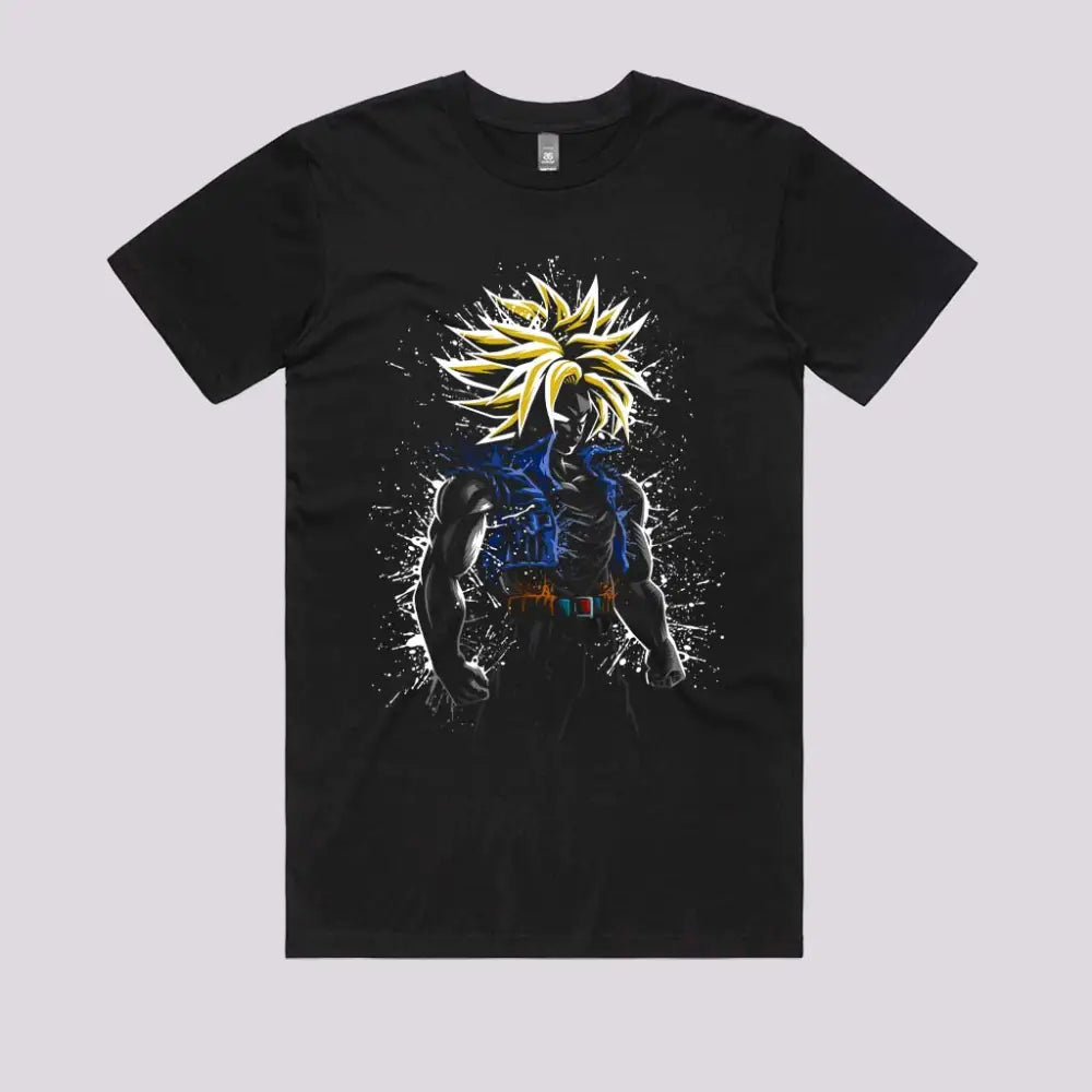 Splatter Future Trunks T-Shirt | Anime T-Shirts