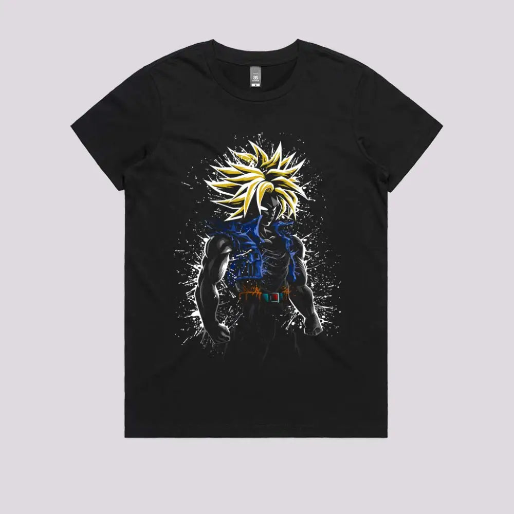 Splatter Future Trunks T-Shirt | Anime T-Shirts