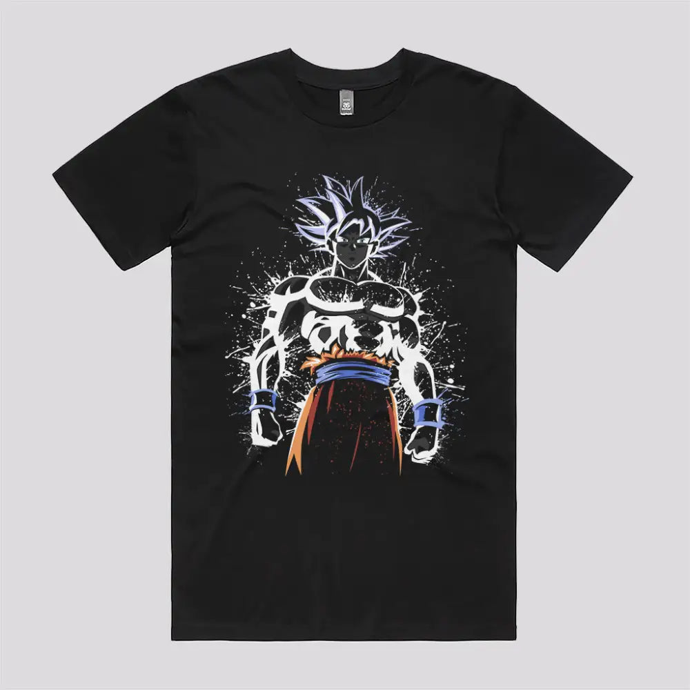 Splatter Ultra Instinct T-Shirt | Anime T-Shirts