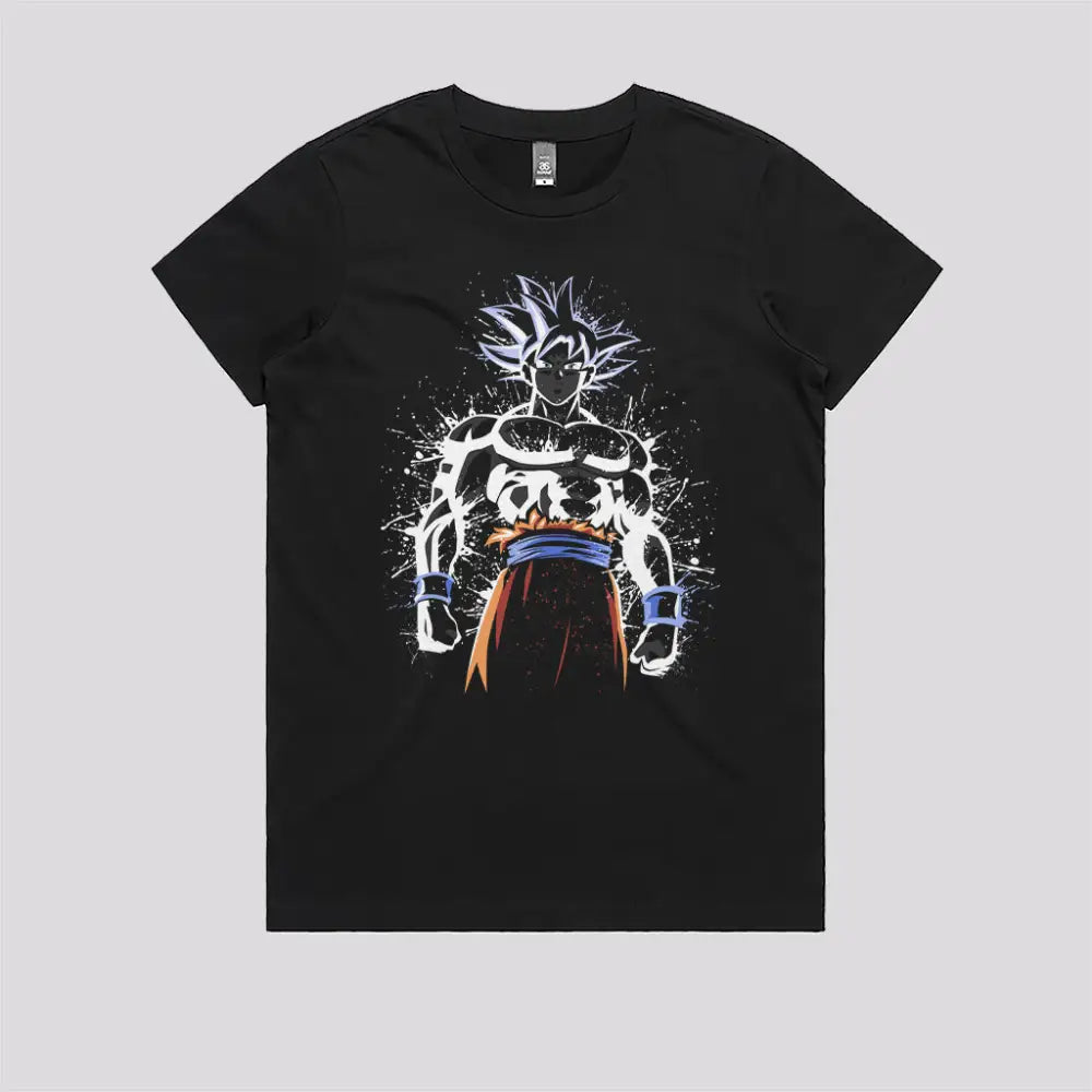 Splatter Ultra Instinct T-Shirt | Anime T-Shirts