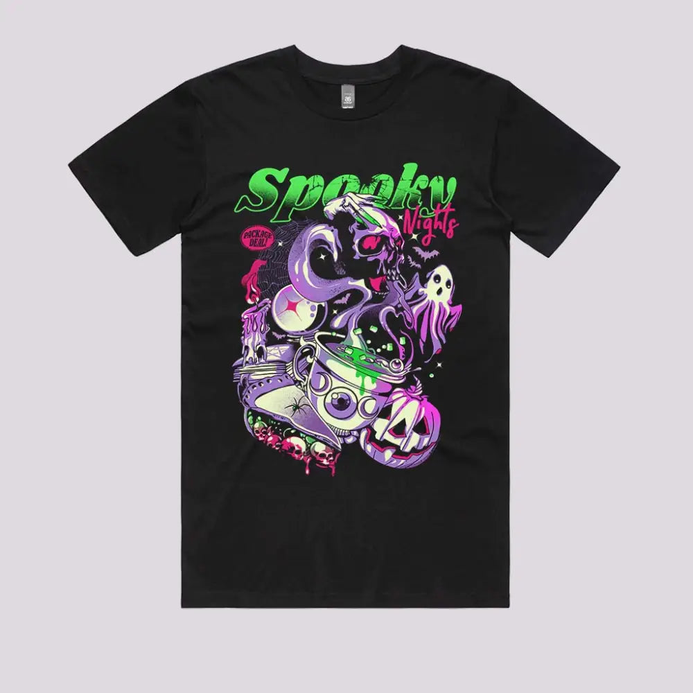Spooky Nights Halloween T-Shirt Clothing Australia | Limitee Apparel