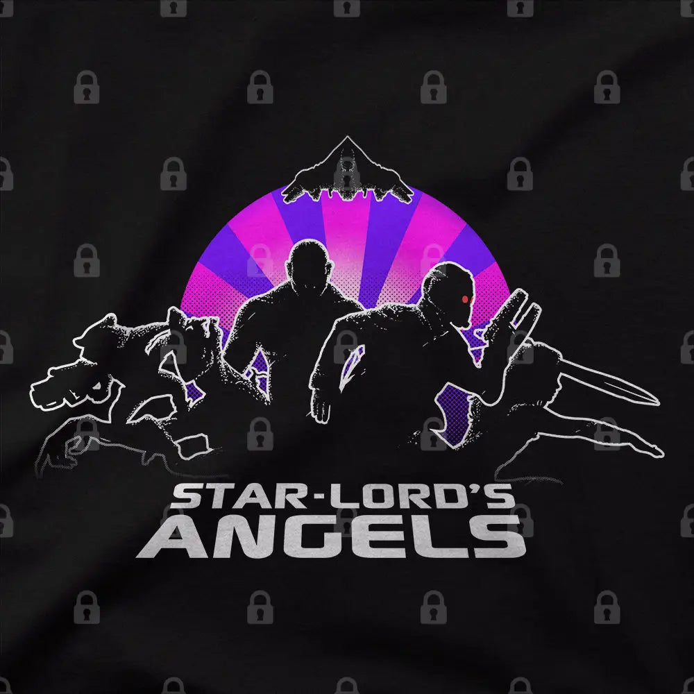 Star-Lord's Angels T-Shirt | Pop Culture T-Shirts