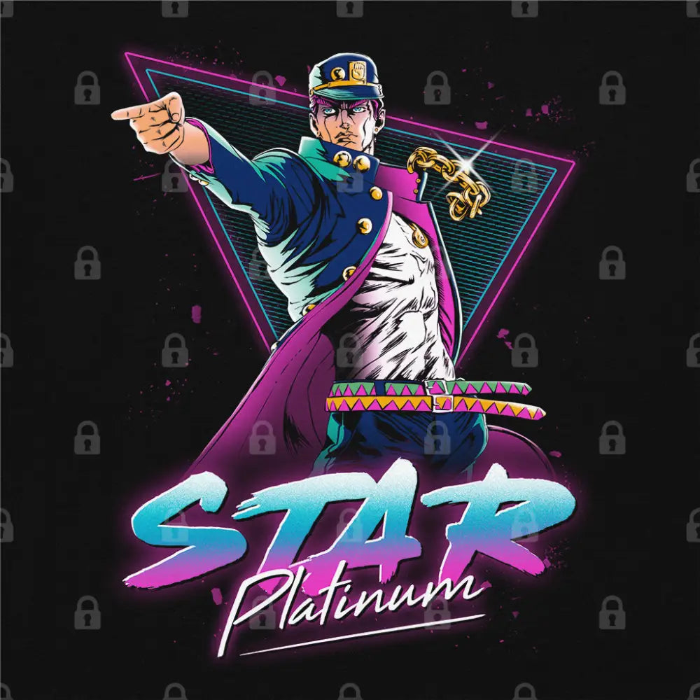 Star Platinum T-Shirt | Anime T-Shirts