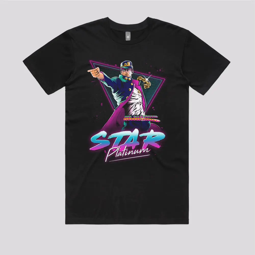 Star Platinum T-Shirt | Anime T-Shirts