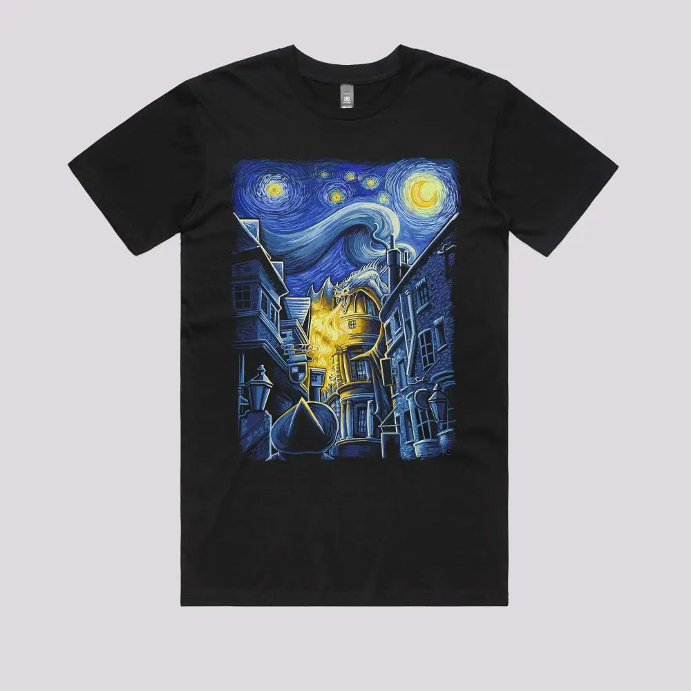Starry Alley T-Shirt | Pop Culture T-Shirts