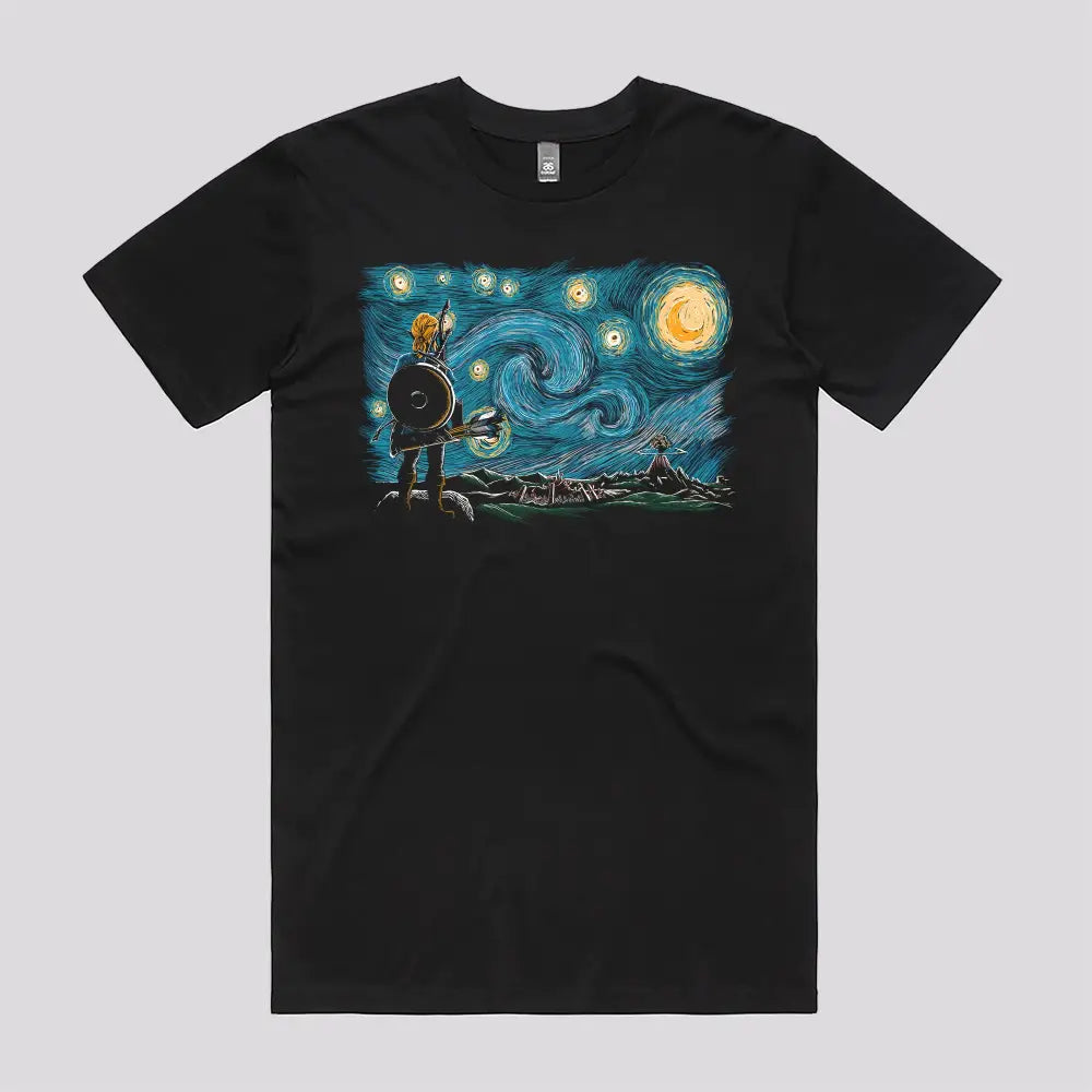 Starry Breath T-Shirt - Limitee Apparel