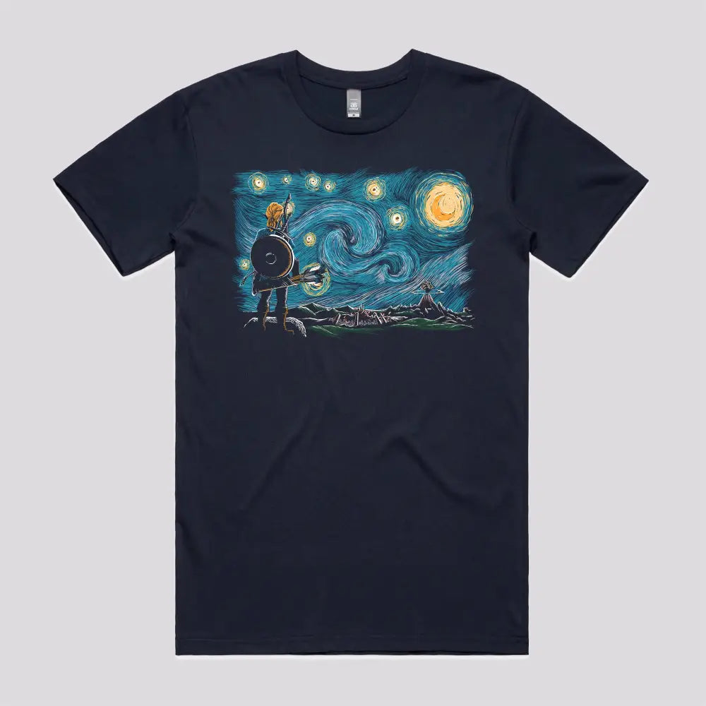 Starry Breath T-Shirt - Limitee Apparel