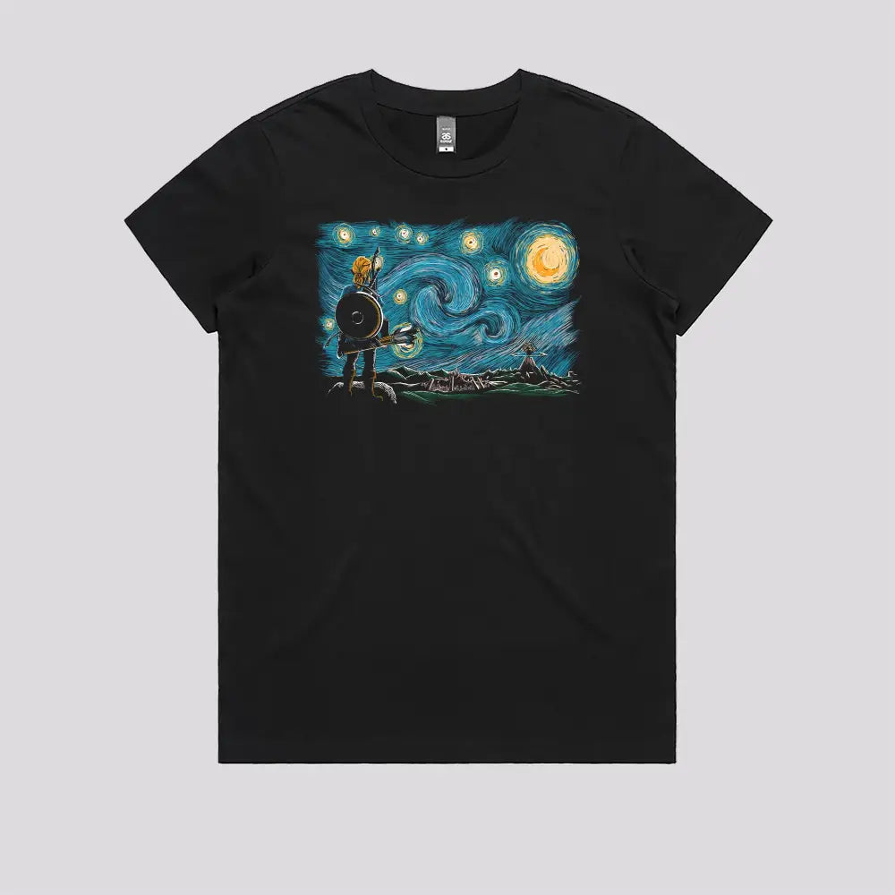 Starry Breath T-Shirt - Limitee Apparel