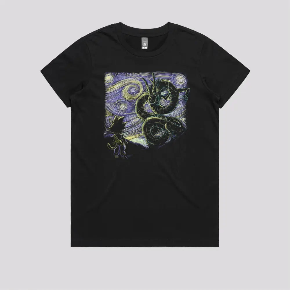 Starry Dragon Boy T-Shirt | Anime T-Shirts