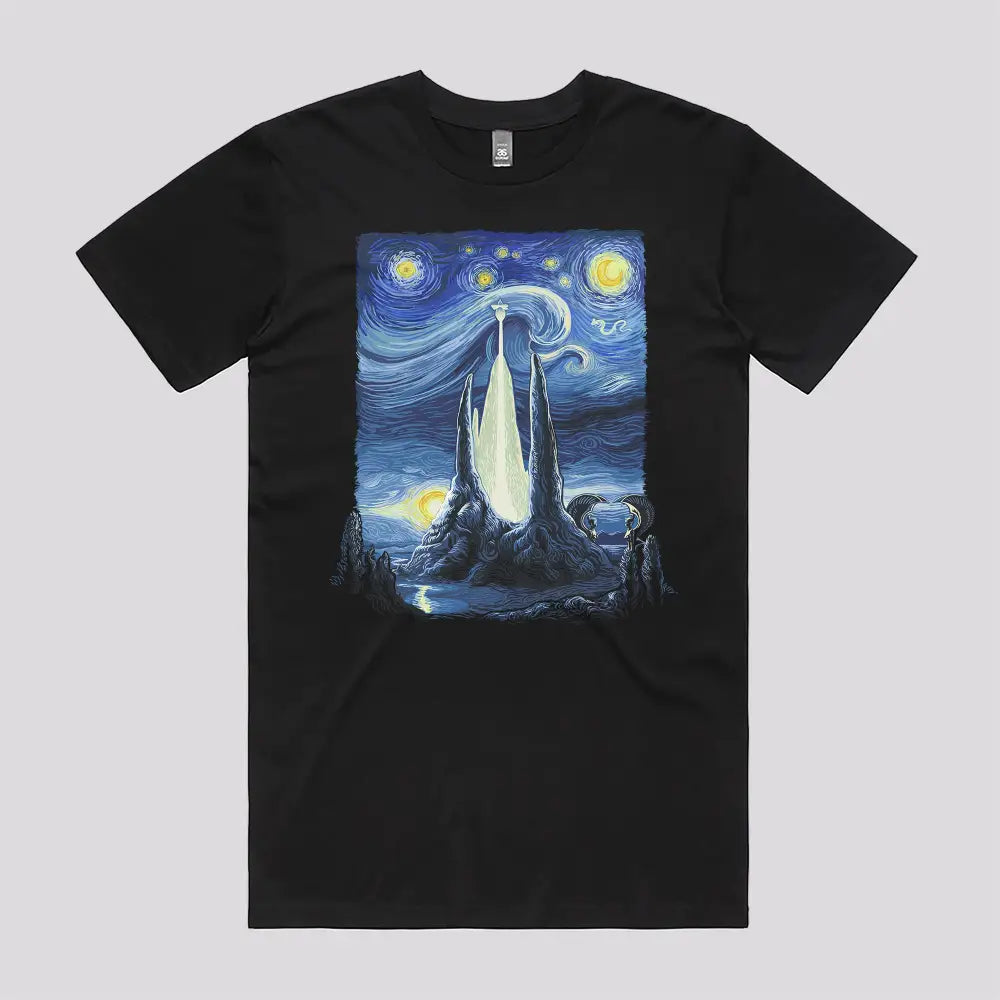 Starry Fantasia T-Shirt | Pop Culture T-Shirts