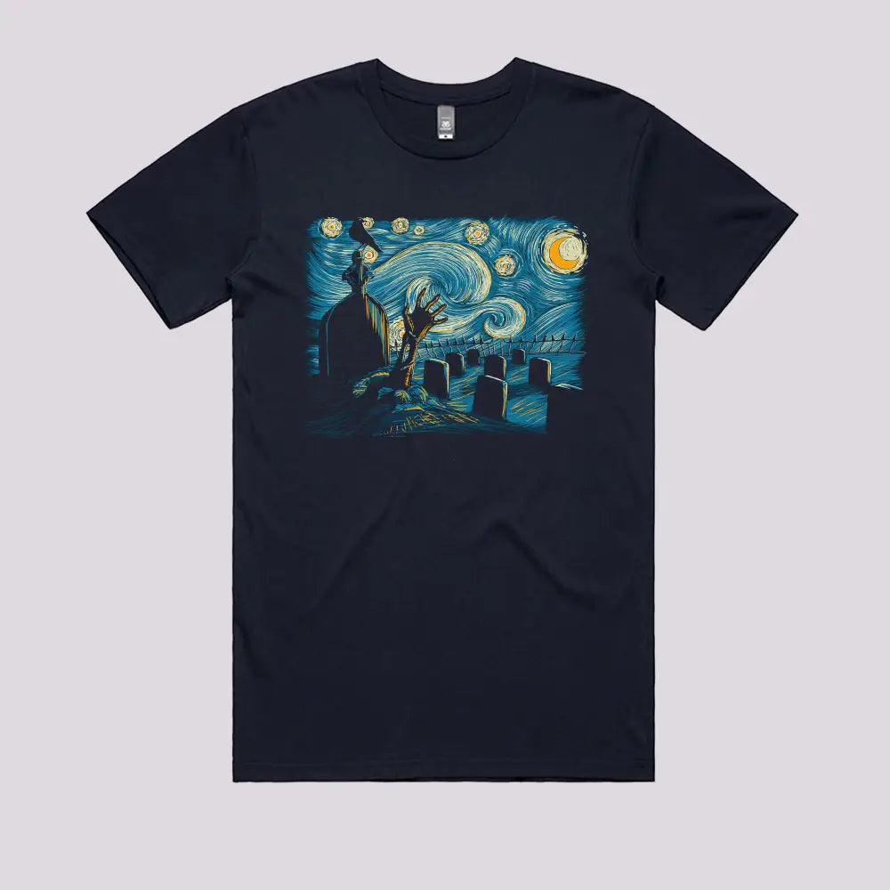 Starry Halloween T-Shirt - Limitee Apparel