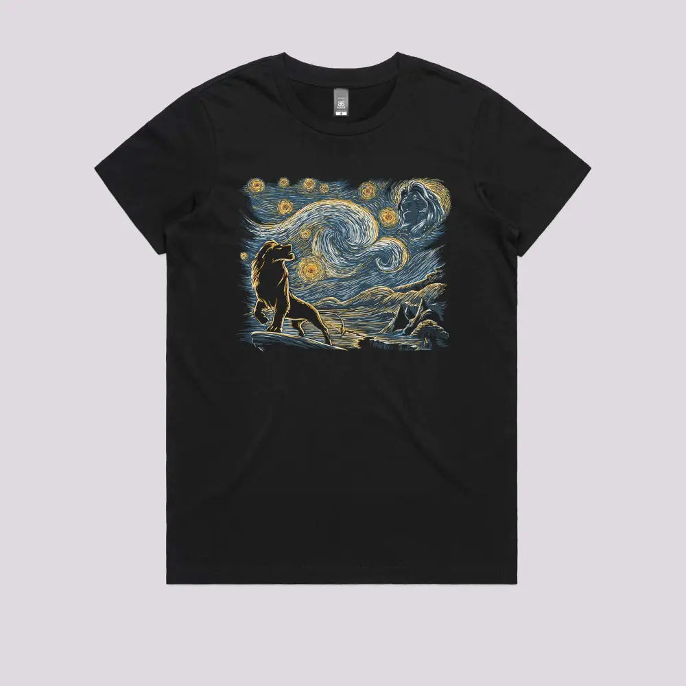 Starry King T-Shirt | Pop Culture T-Shirts