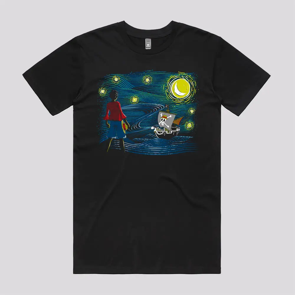 Starry Sea T-Shirt | Anime T-Shirts