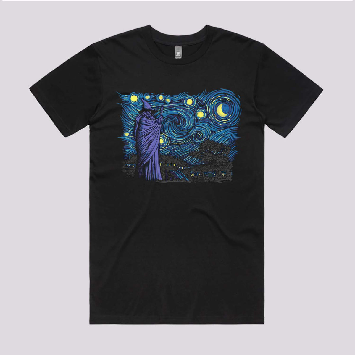 Starry Hobbiton T-Shirt | Graphic Tees Australia