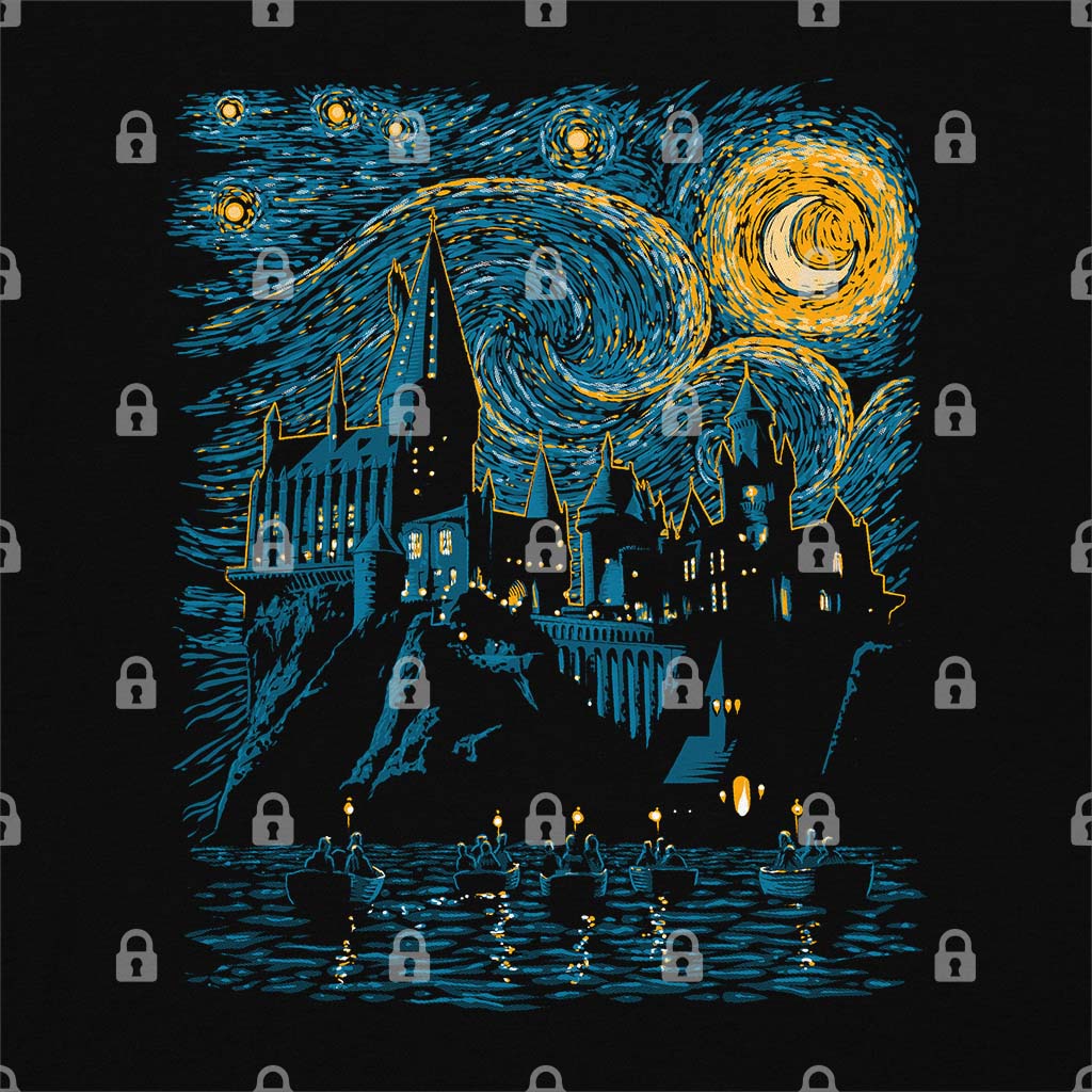 Starry Wizarding School T-Shirt