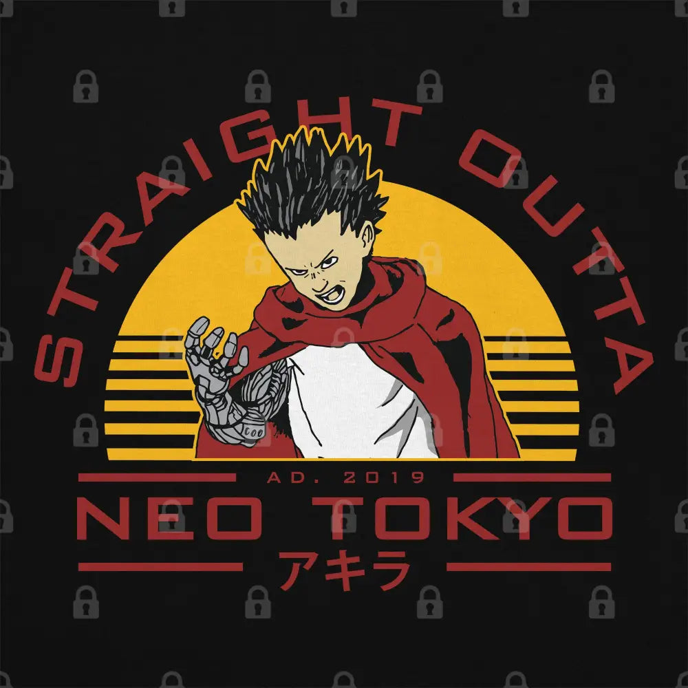 Straight Outta Neo Tokyo T-Shirt | Anime T-Shirts