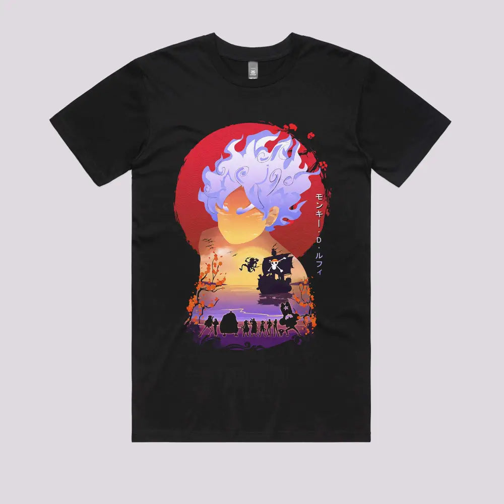 Straw Hat Pirates Landscape T-Shirt | Anime T-Shirts