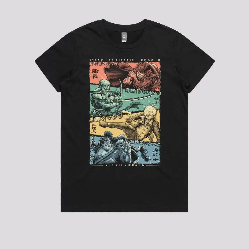 Straw Hat Pirates T-Shirt | Anime T-Shirts