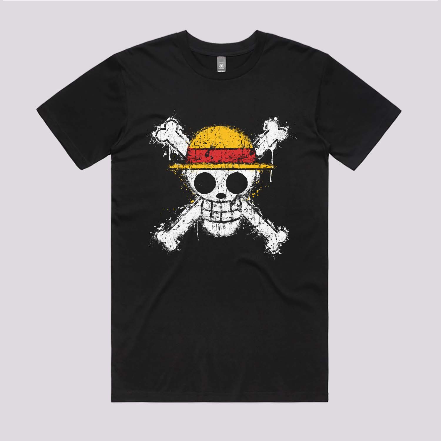 Strawhat Pirate Skull T-Shirt
