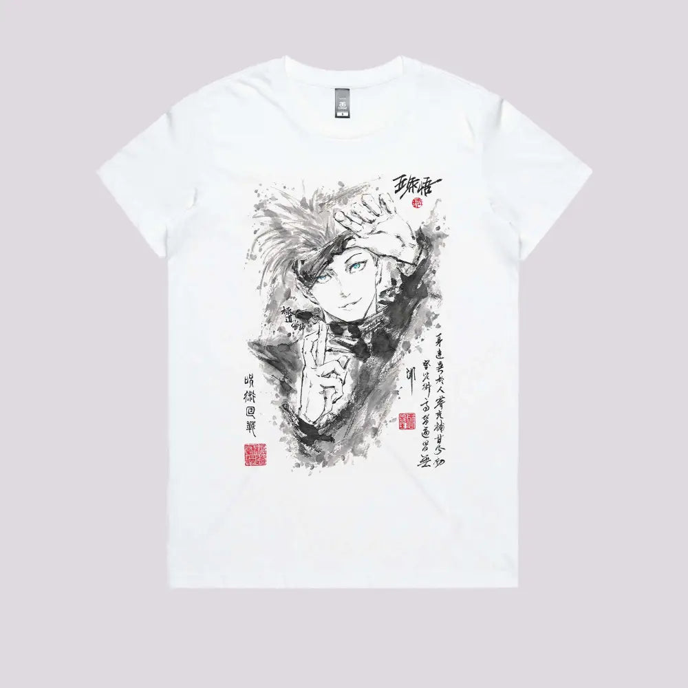 Sumi-e Satoru T-Shirt | Anime T-Shirts