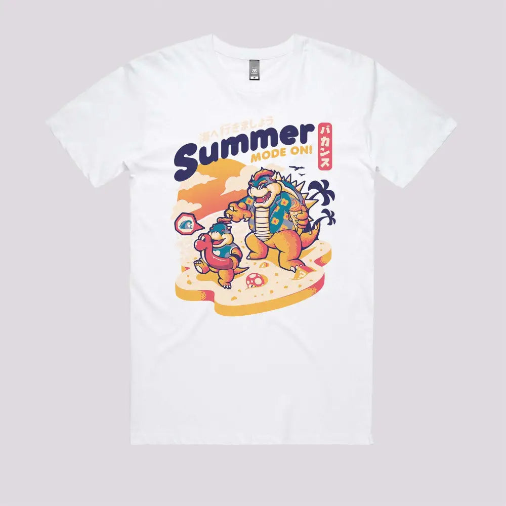 Summer Mode On T-Shirt - Limitee Apparel