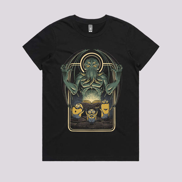 Urban Backwoods T-Shirt Uomo Cthulhu Cthups, Blu, Taglie Forti Fino A XXXXXL, 100% Cotone, Stampa Di Qualità - 2