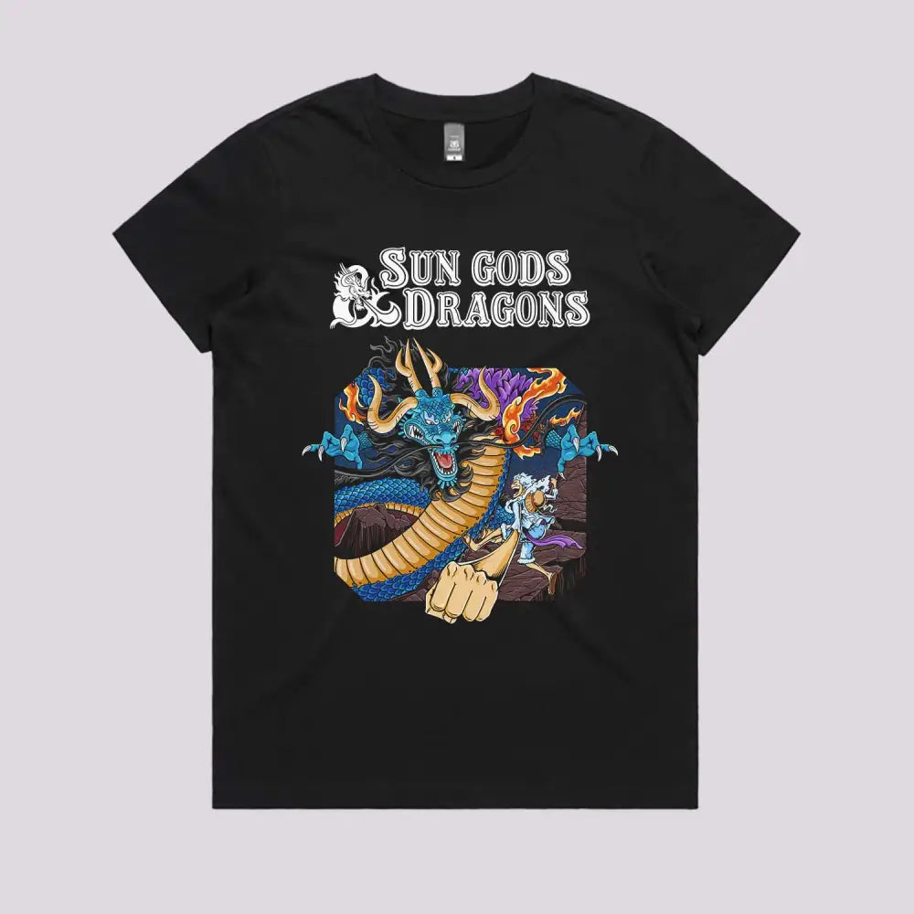 Sun Gods &amp; Dragons T-Shirt | Anime T-Shirts