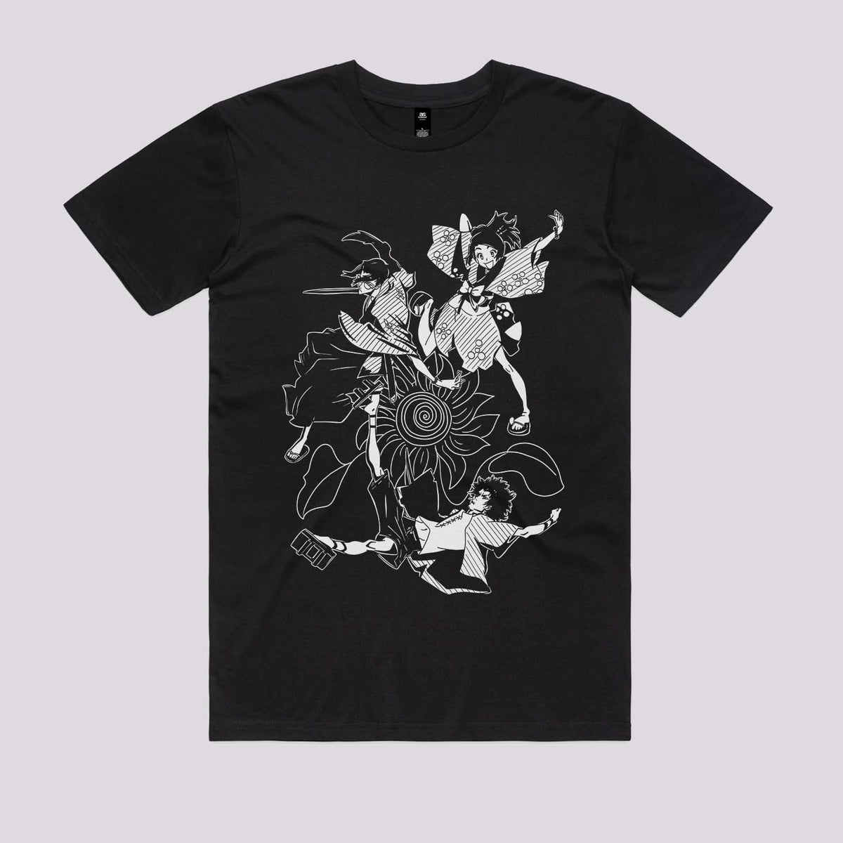 Sunflower Samurai T-Shirt | Samurai Champloo Anime T-Shirts