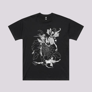 Sunflower Samurai T-Shirt | Anime T-Shirts Australia