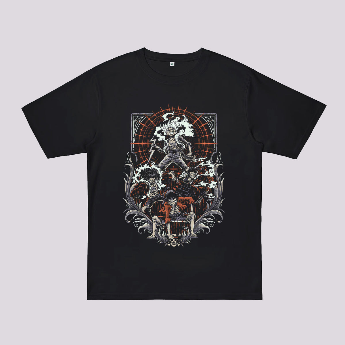 Sun God Nika Oversized Anime T-Shirt | Anime Clothing
