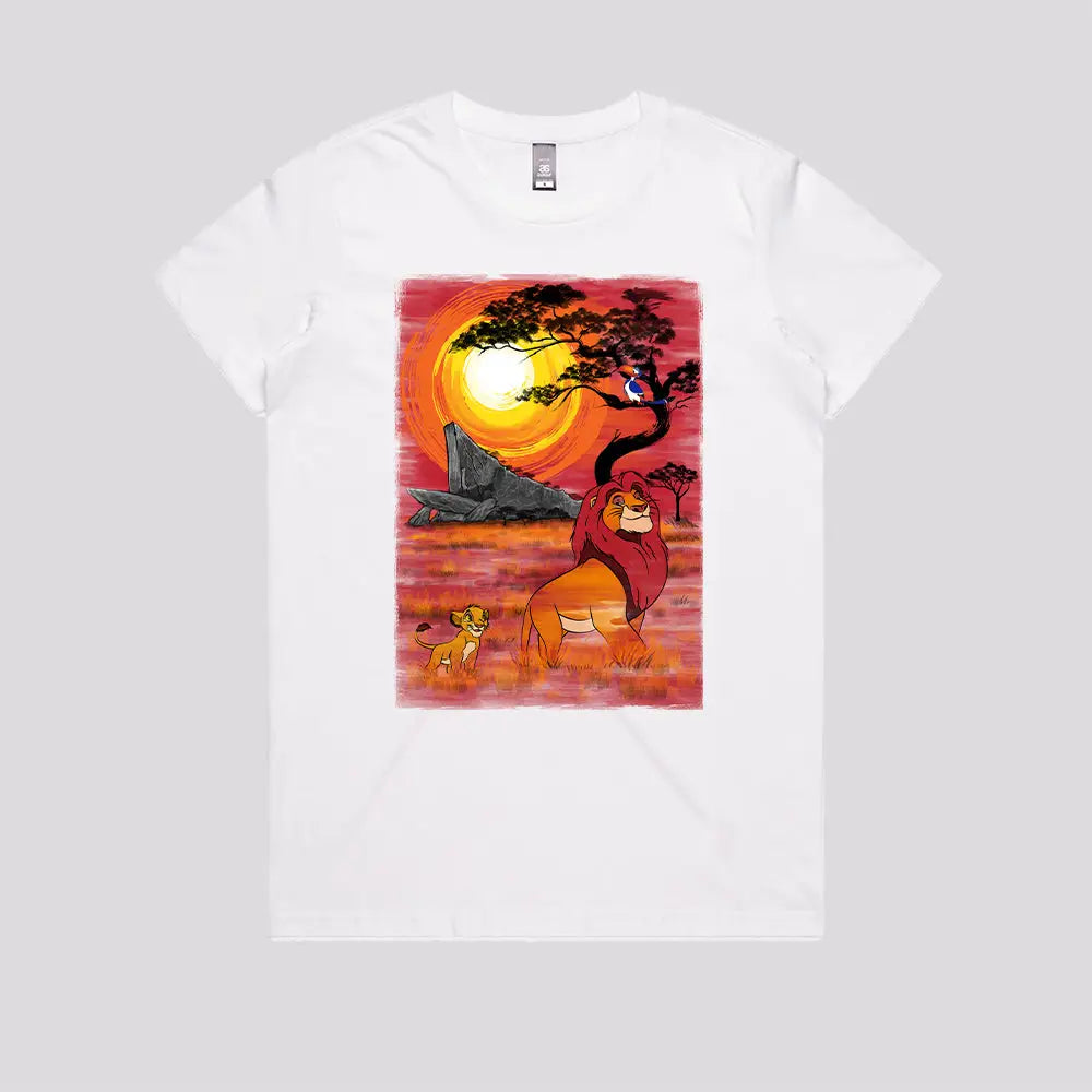 Sunset in the Pride Lands T-Shirt - Limitee Apparel