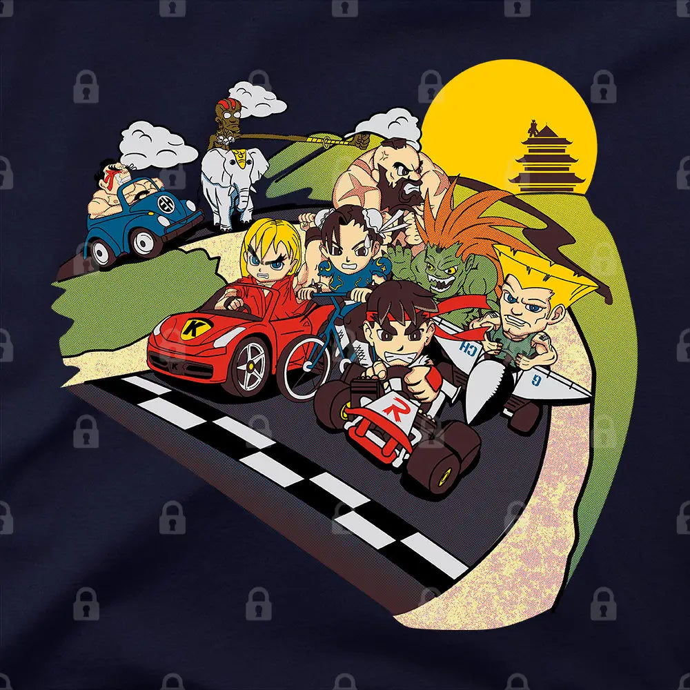 Super Fighting Kart T-Shirt - Limitee Apparel