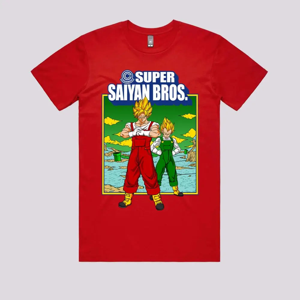 Super Saiyan Bros T-Shirt | Anime T-Shirts