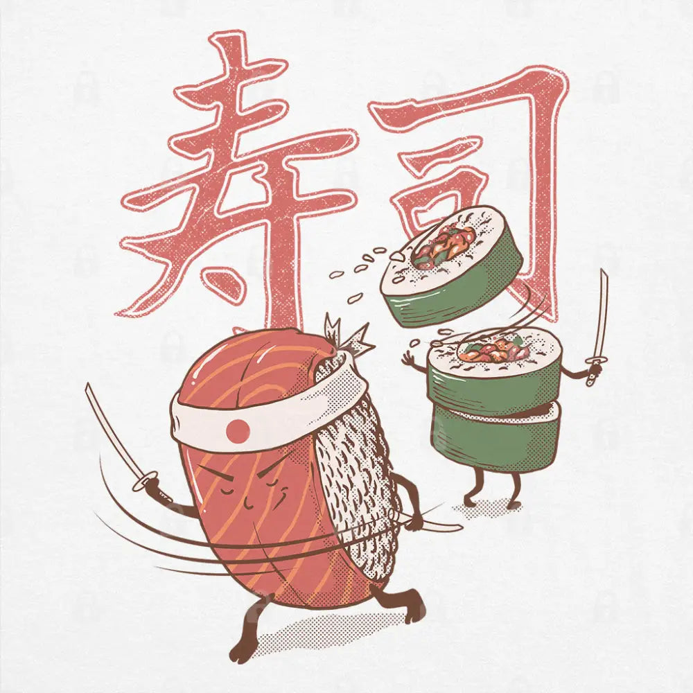 Sushi Warrior T-Shirt - Limitee Apparel