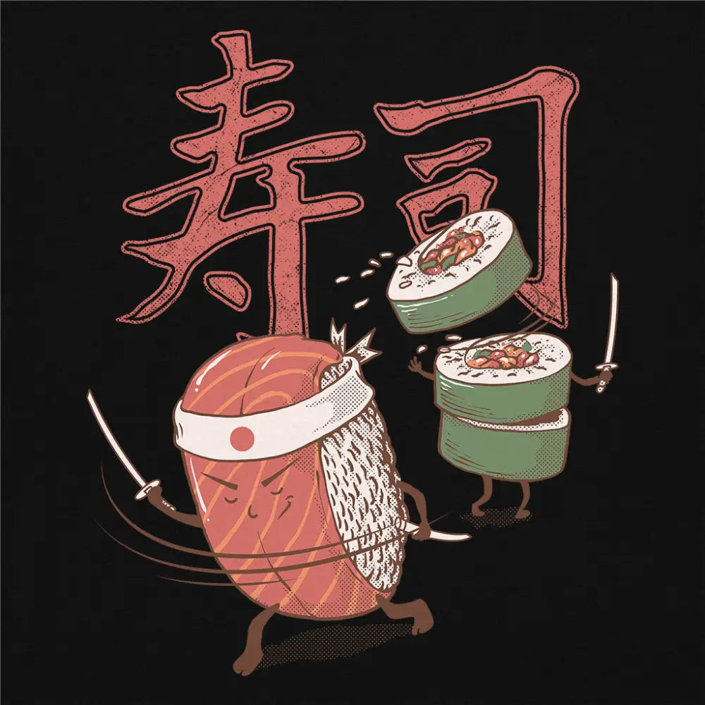 Sushi Warrior T-Shirt - Limitee Apparel