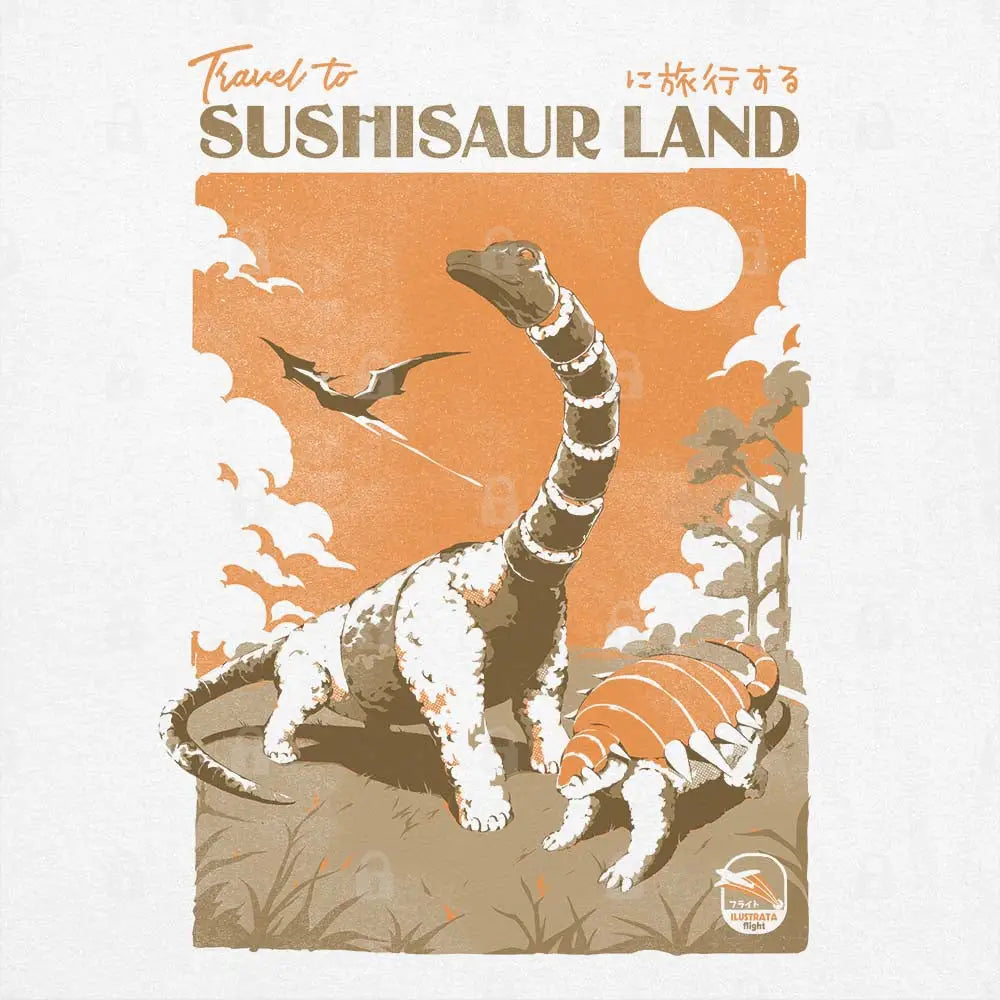 Sushisaur Land T-Shirt - Limitee Apparel