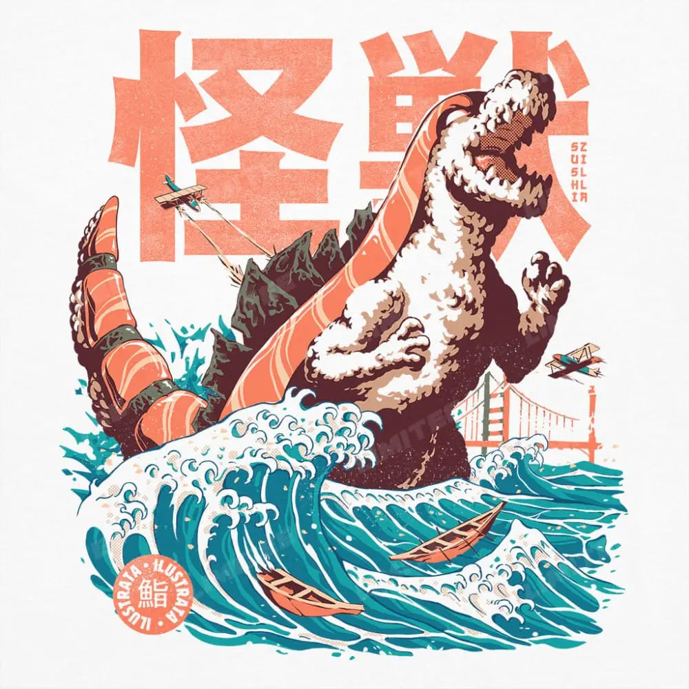Sushizilla T-Shirt - Limitee Apparel