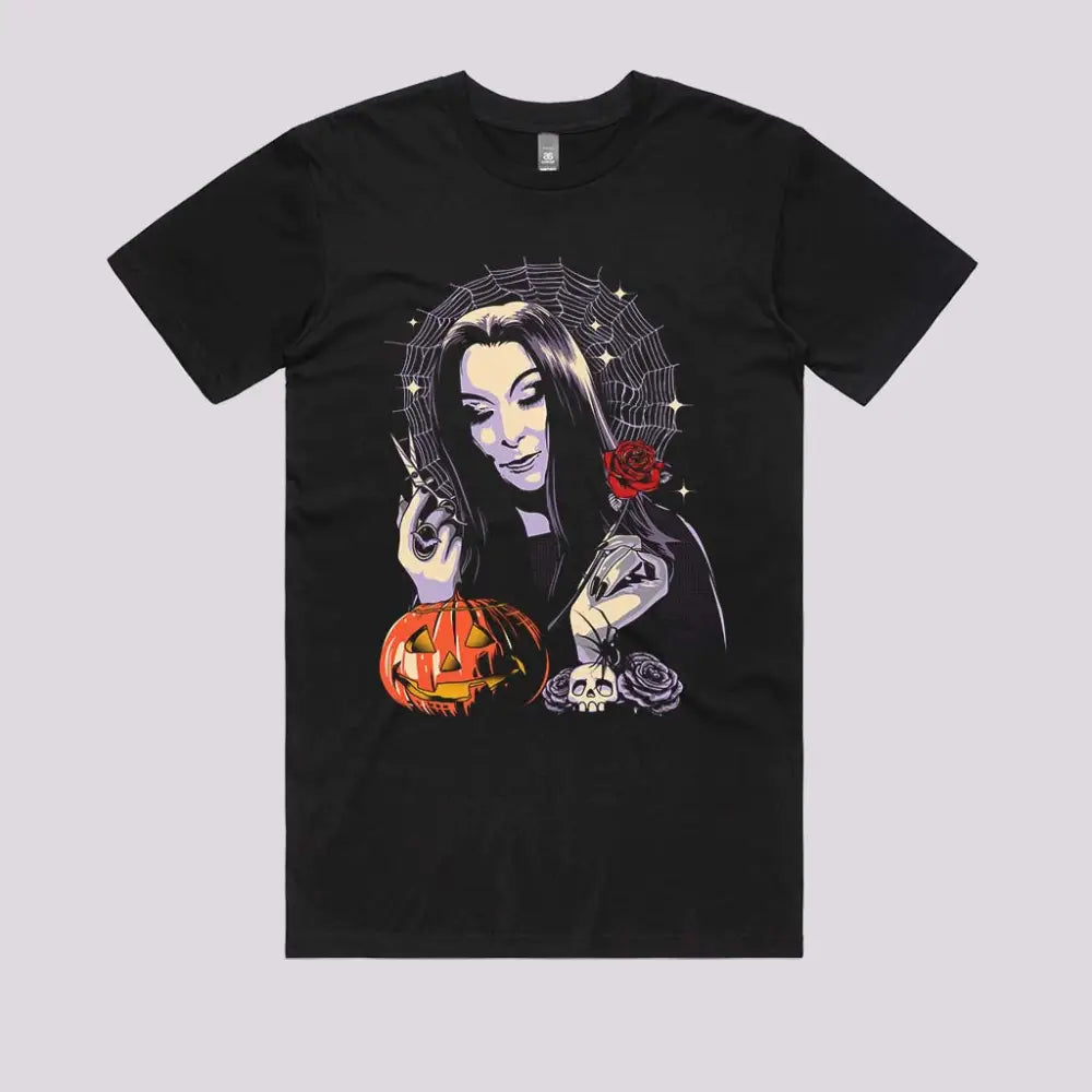 Sweet Morticia T-Shirt | Pop Culture T-Shirts