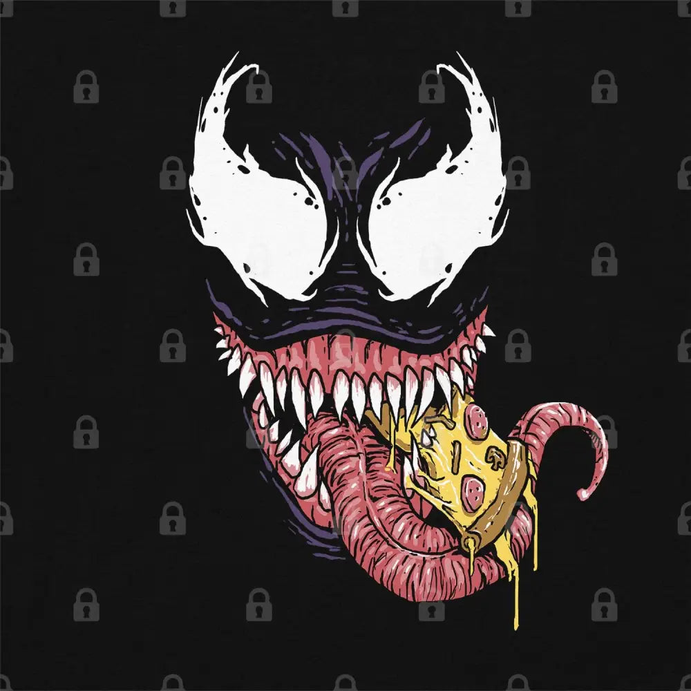 Symbiote Pizza T-Shirt | Pop Culture T-Shirts