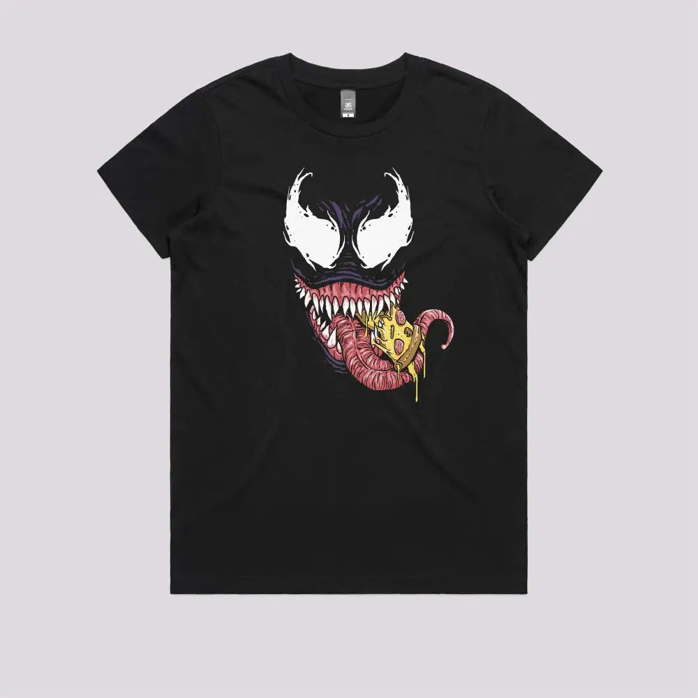 Symbiote Pizza T-Shirt | Pop Culture T-Shirts